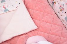 Дитячий постільний комплект Baby Veres Velour Princess (5 одиниць), бавовна-велюр